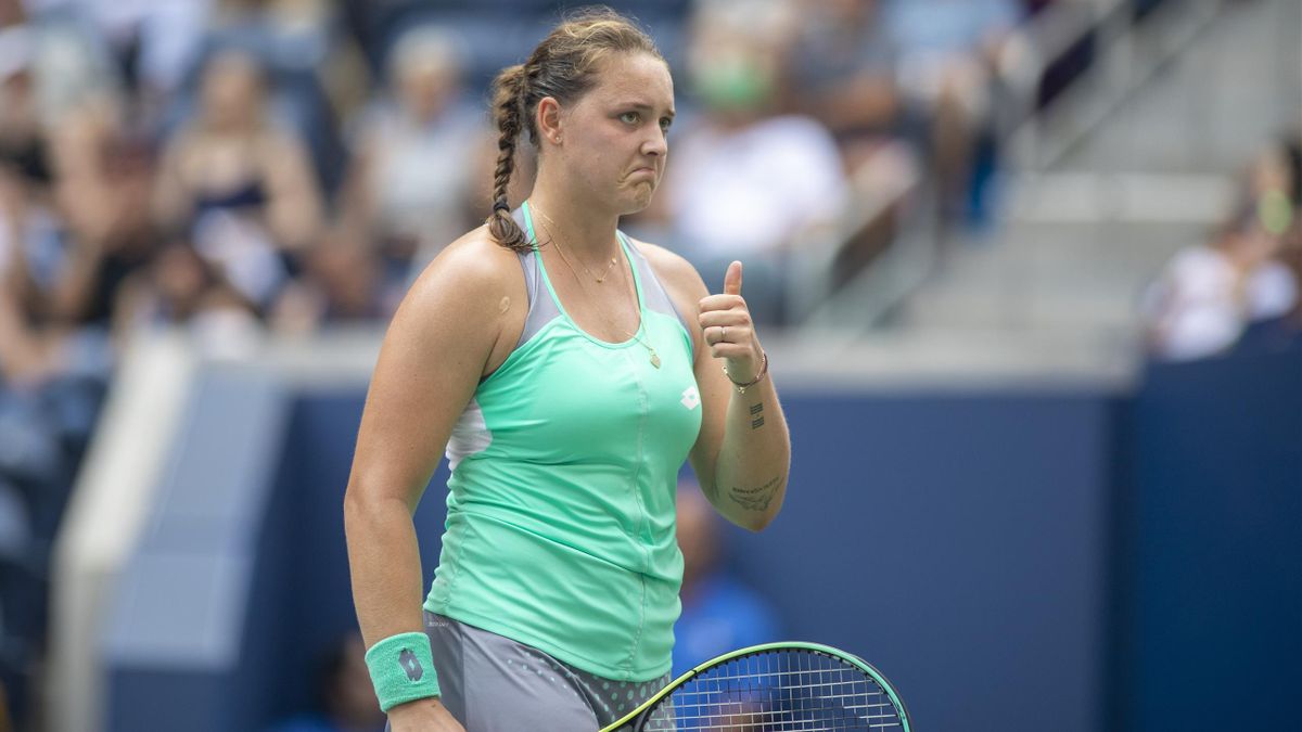 WTA Cluj-Napoca Jule Niemeier gewinnt gegen Lokalmatadorin Ana Bogdan und zieht ins Achtelfinale ein
