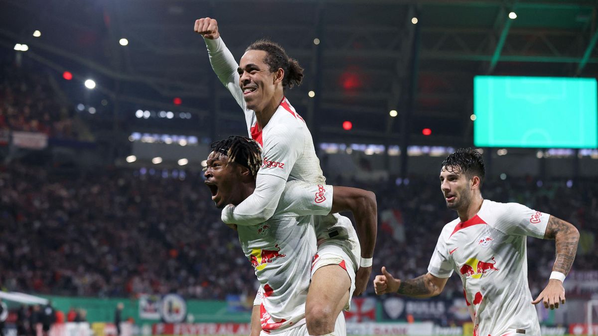 RB Leipzig fegt Hamburger SV in der zweiten Runde aus dem Wettbewerb
