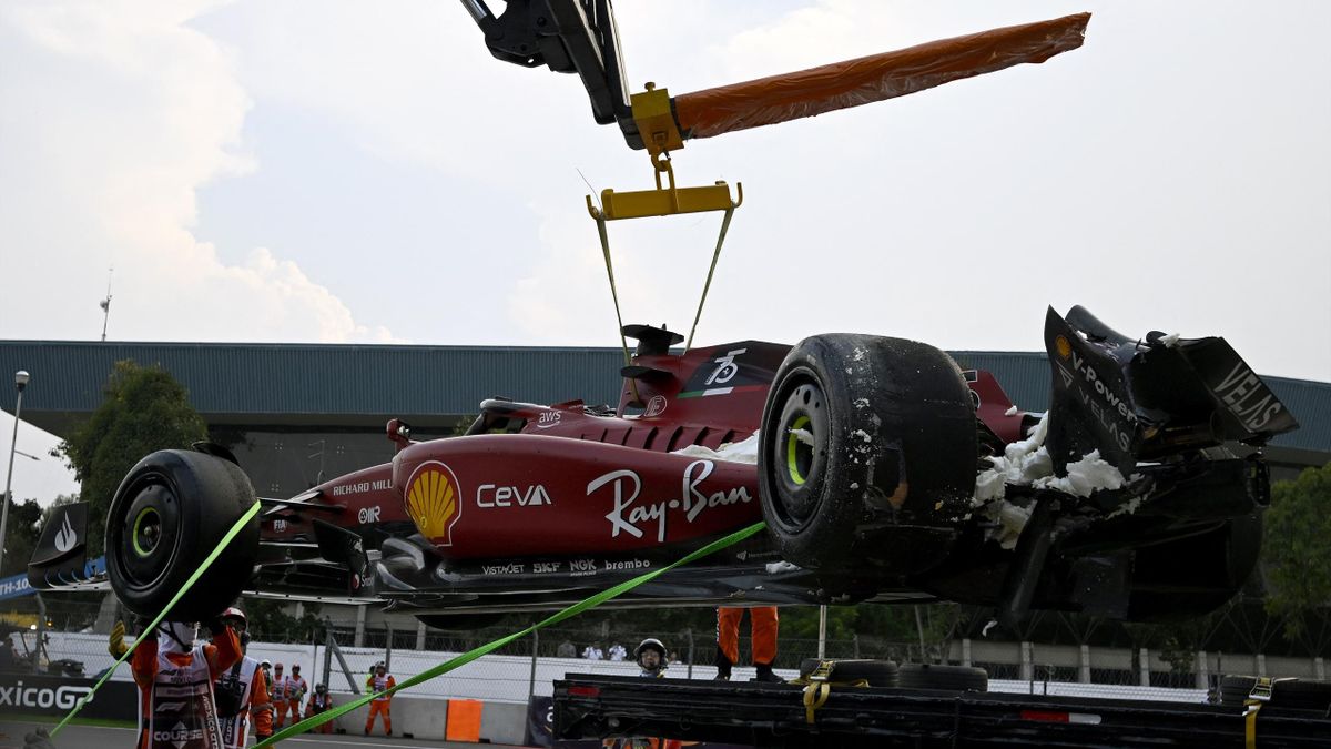 Mexiko GP Mercedes-Pilot George Russell weist Ferrari und Red Bull im Training in die Schranken - Leclerc crasht