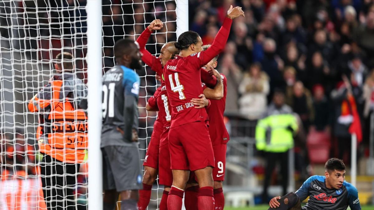 FC Liverpool erfüllt gegen SSC Neapel die Vorgabe von Jürgen Klopp - Mohamed Salah und Darwin Núñez treffen