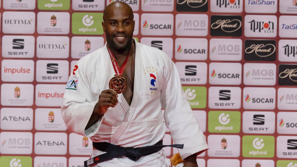 Apr s sa blessure la cheville Teddy Riner a repris l