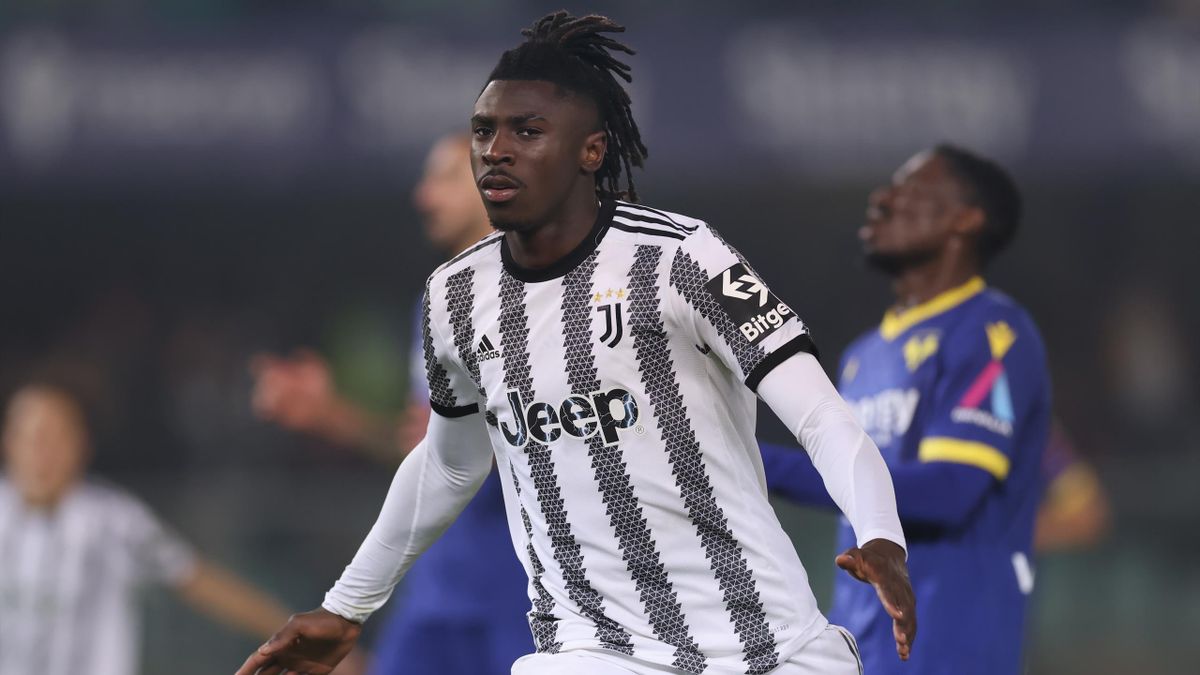 Hellas Verona 0-1 Juventus Moise Kean fires Juve to crucial win as they climb to third in Serie A table