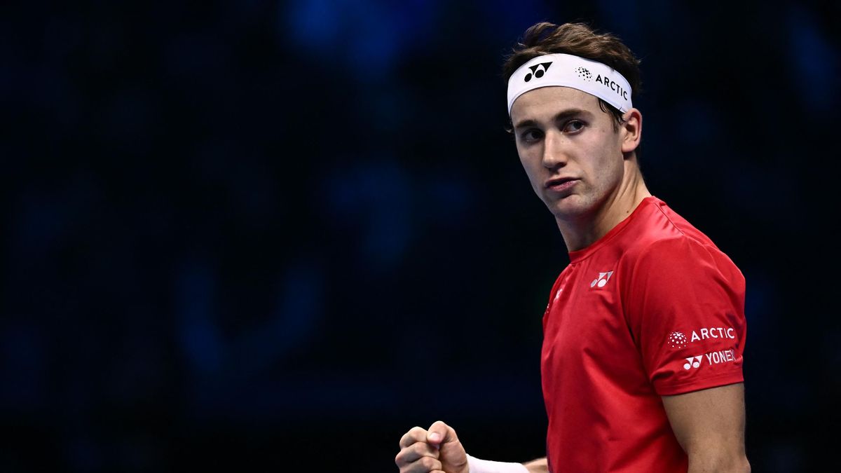 2022 Nitto ATP finals semi-final result Casper Ruud thrashes Andrey Rublev to set up a mouthwatering showdown with Novak Djokovic in Sundays final