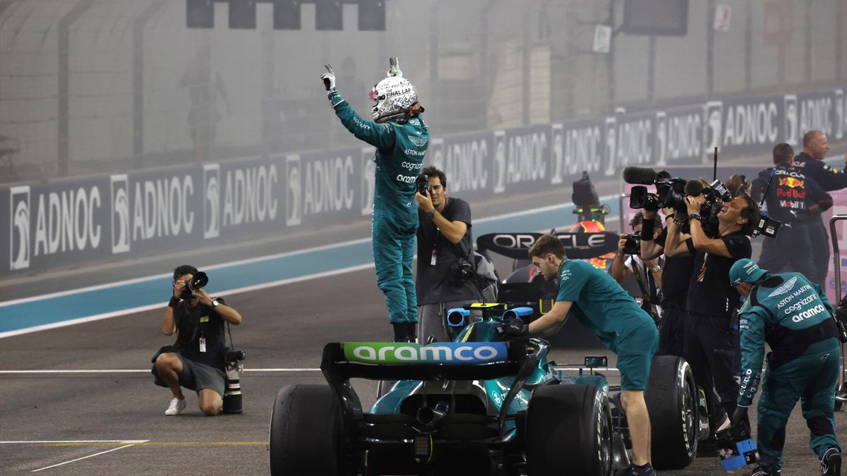 GP von Abu Dhabi - Letztes Rennen von Sebastian Vettel im Ticker So lief der Abschied vom viermaligen Champion