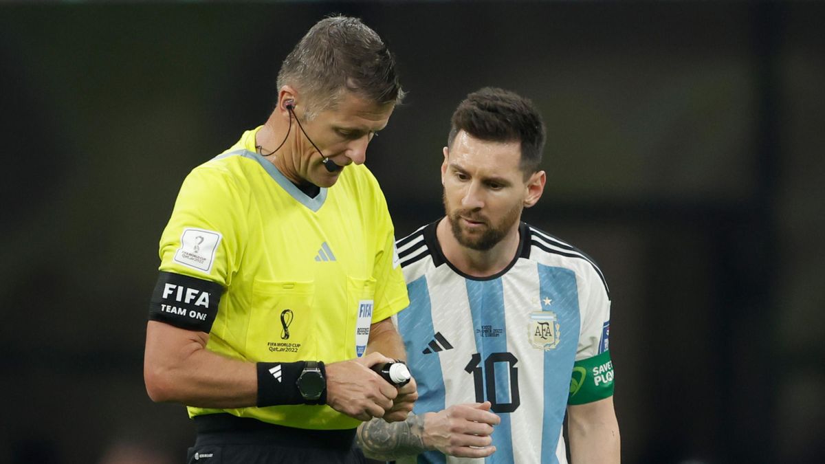 WM 2022 - Italiener Daniele Orsato leitete Halbfinale zwischen Argentinien und Kroatien Gutes Omen für Messi?