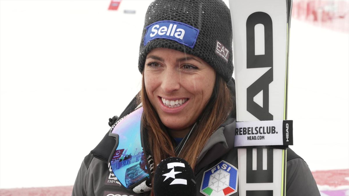 St Moritz Elena Curtoni Wins First Downhill Race Sofia Goggia Finishes Second Despite Broken 6563