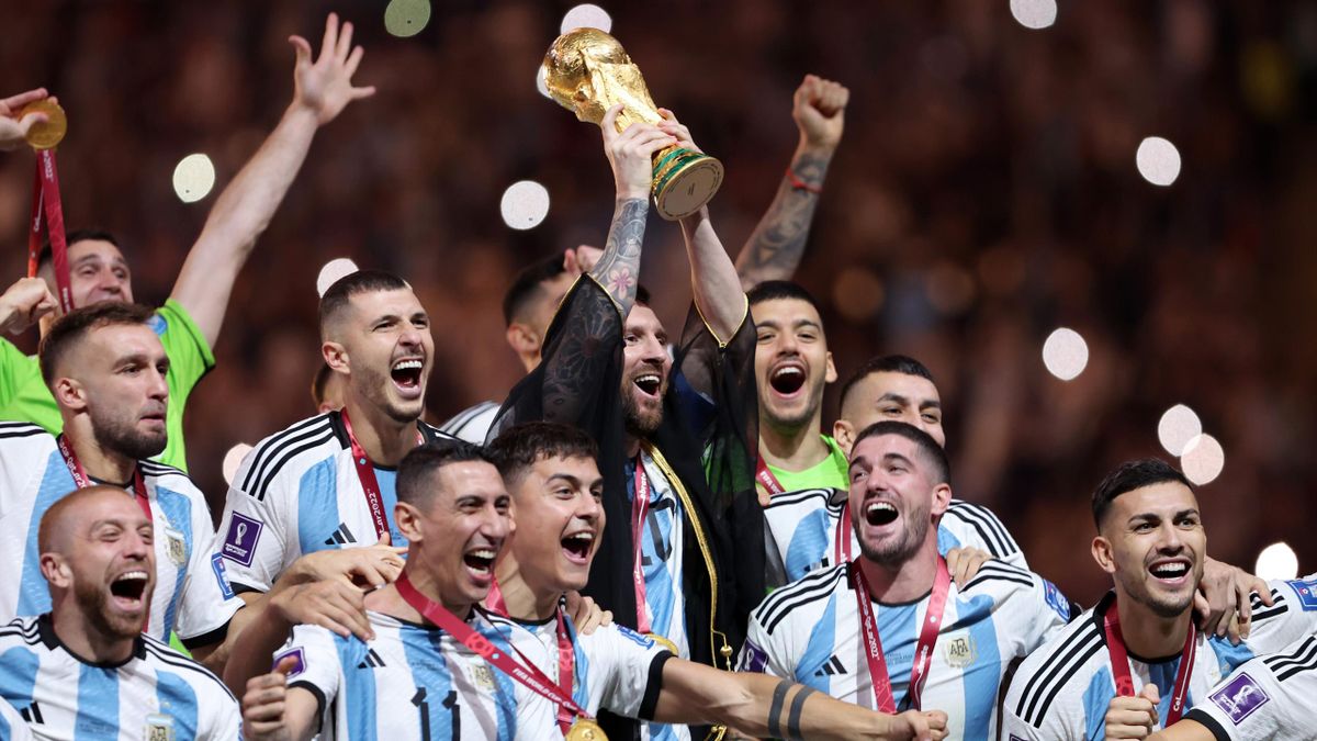 Coupe du monde - Palmarès : Avec 3 titres, l'Argentine se rapproche de  l'Italie et de l'Allemagne et devance la France - Eurosport