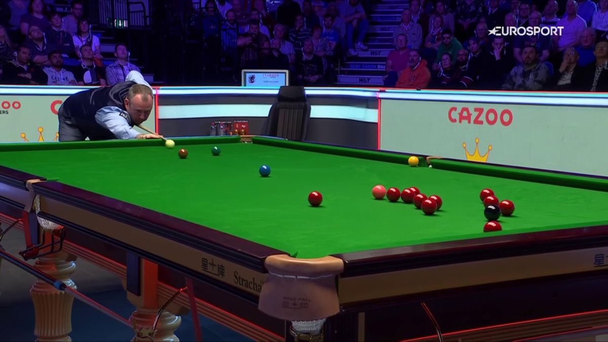 Judd Trump with the advantage over Mark Williams after rollercoaster afternoon at the Masters