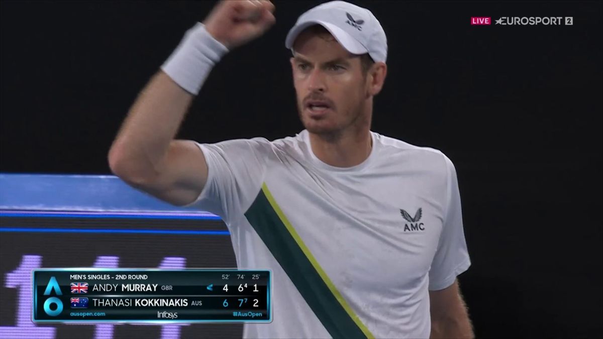 Australian Open Andy Murray produces stunning fightback to beat Thanasi Kokkinakis past 4am in his longest ever match