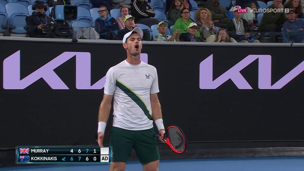 Andy Murray brands rules disrespectful and ridiculous as Thanasi Kokkinakis clash goes late at Australian Open