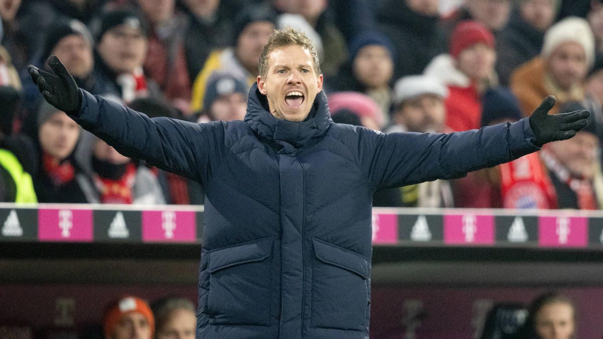 FC Bayern München vor dem Spiel gegen Eintracht Frankfurt Julian Nagelsmann fordert bessere Haltung