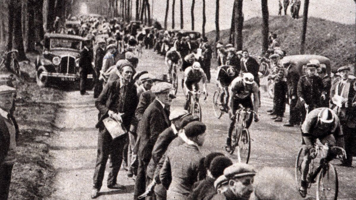 Le peloton de Paris - Nice 1933