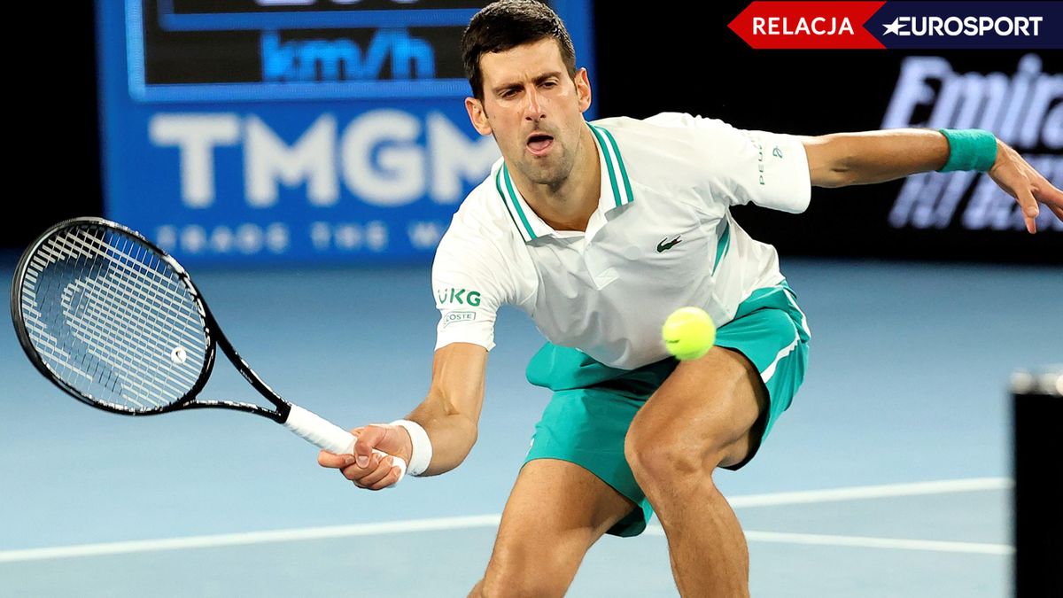 Novak Djoković - Daniił Miedwiediew wynik na żywo i relacja live - Australian Open 2021
