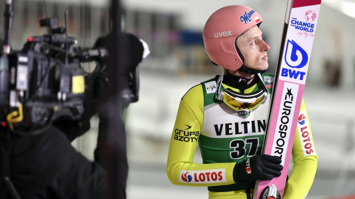 Mistrzostwa Świata w Lotach Narciarskich 2022. Dawid Kubacki poza