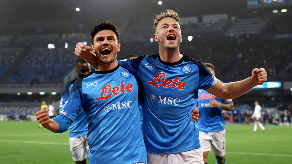 Napoli v Atalanta LIVE - Kvaratskhelia scores as league leaders Napoli ...