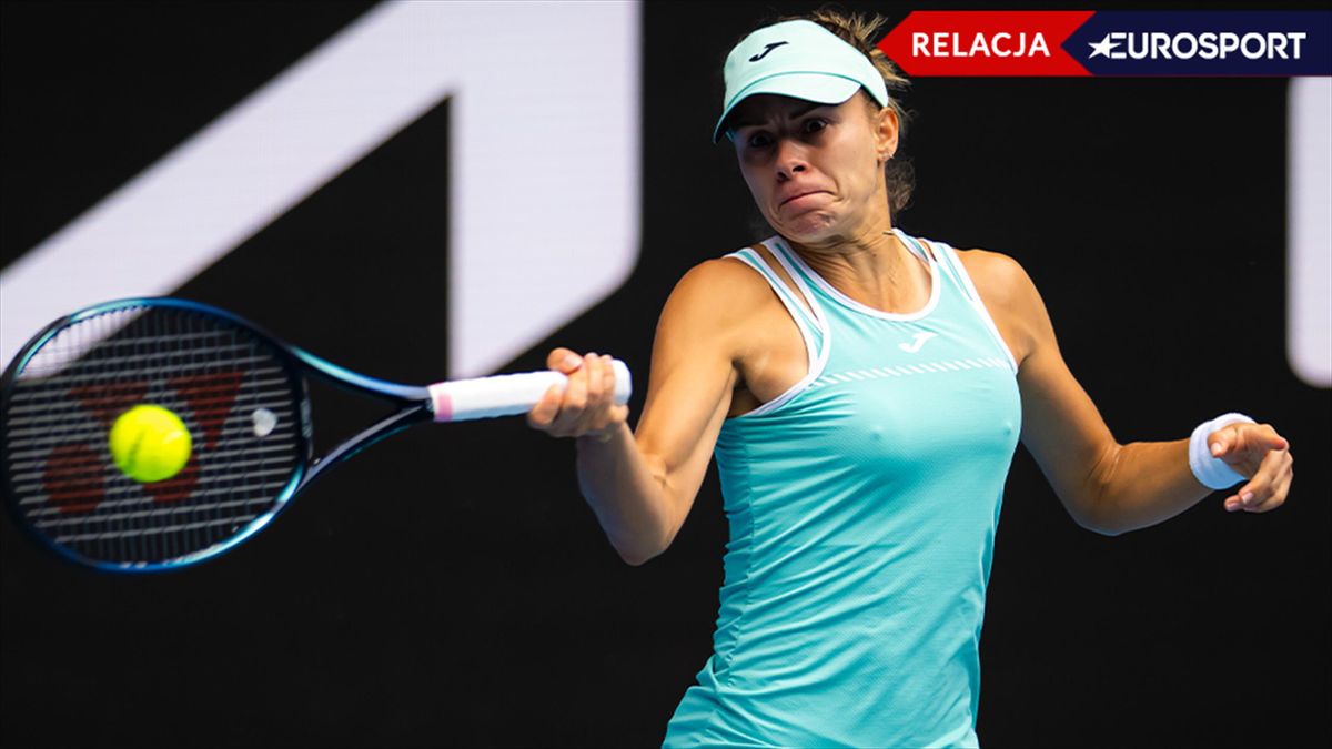 Magda Linette - Jekaterina Aleksandrowa wynik na żywo i relacja live - Australian Open 2023 - Tenis