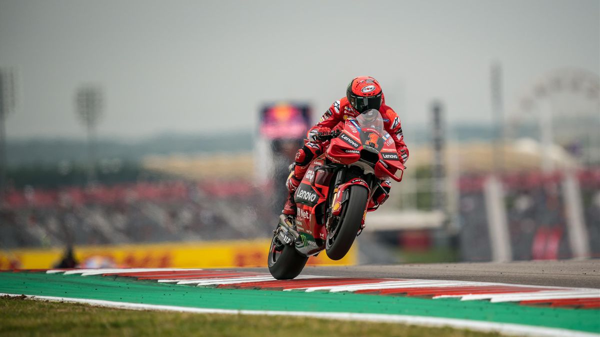 Ducati Lenovo rider Francesco Bagnaia takes pole in MotoGP Sprint and Grand Prix races at Circuit of the Americas