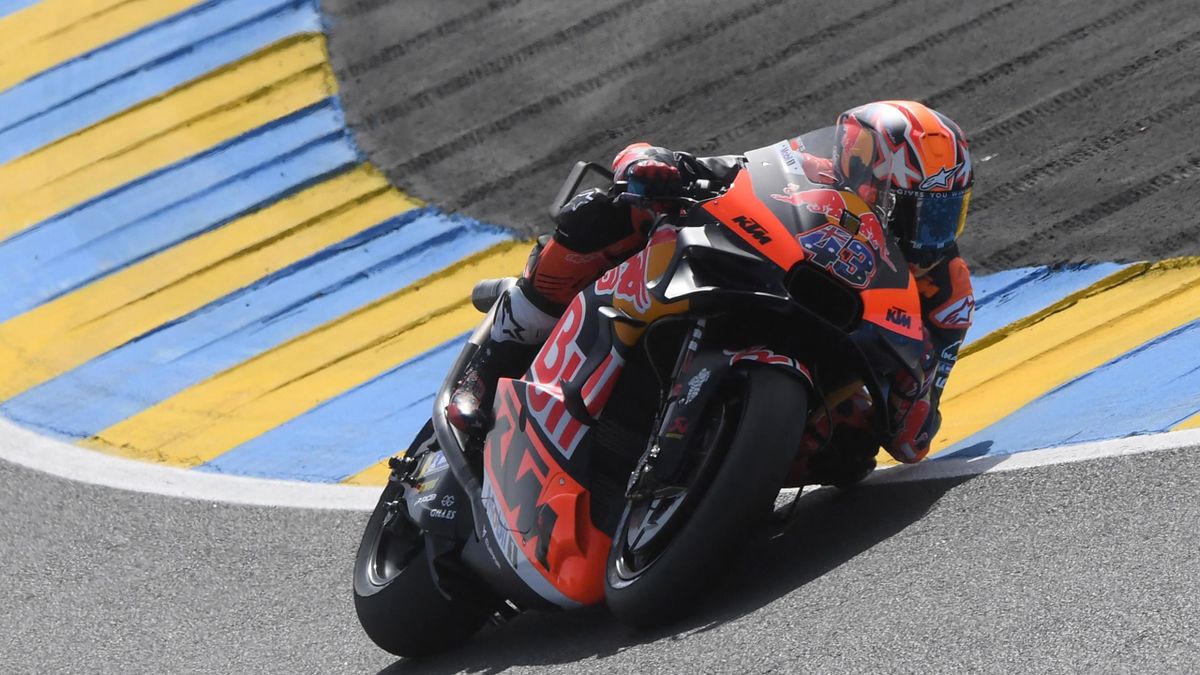 MotoGP Jack Miller tops timesheets in Le Mans after P2, Marc Marquez crashes in both practices on return
