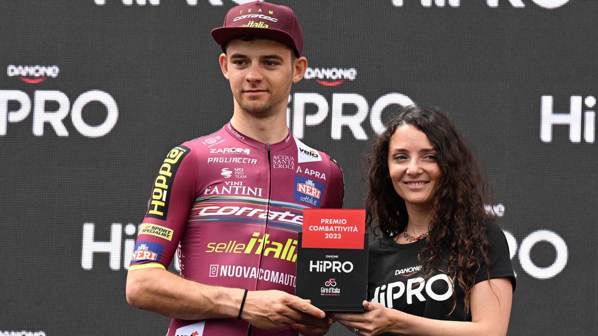 Giro d'Italia Stefano Gandin vom Team corratec brennt auf mehr Siege