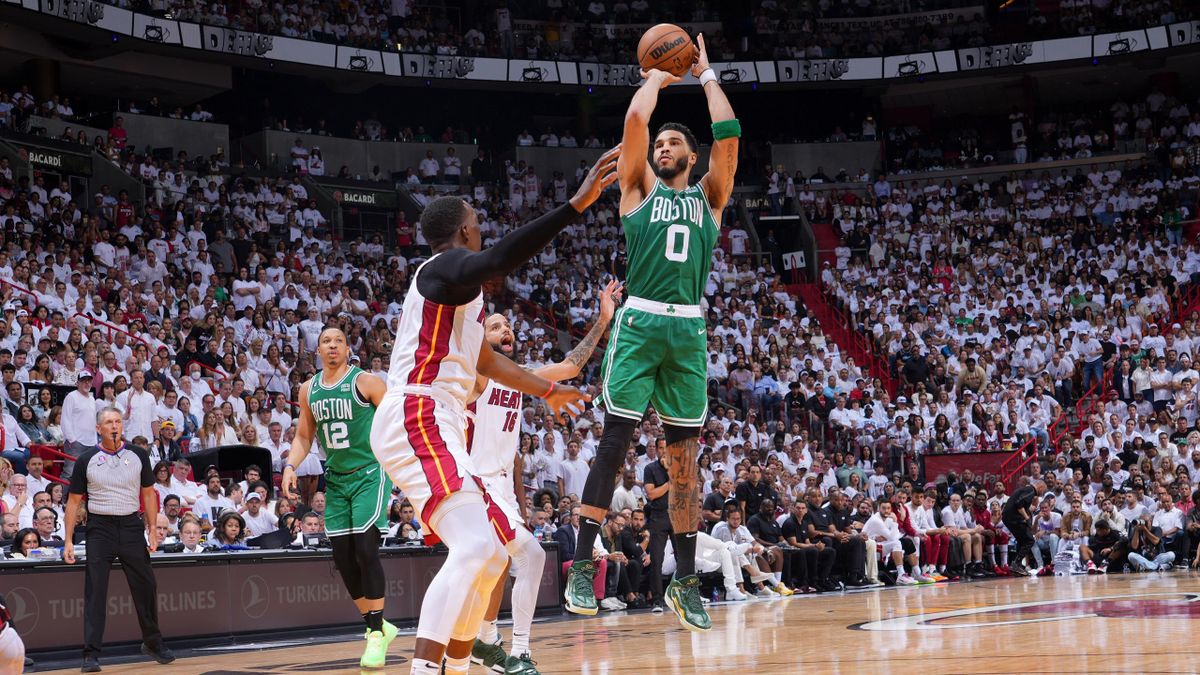 NBA Miami Heat gewinnt das siebte Spiel gegen Boston Celtics und zieht ins Finale gegen Denver Nuggets ein