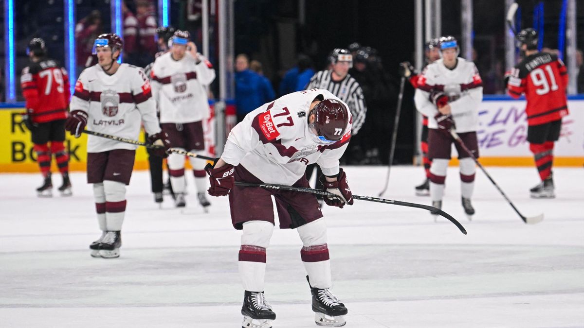 Eishockey-WM Gastgeber Lettland scheitert im Halbfinale an Kanada und verpasst Sensation