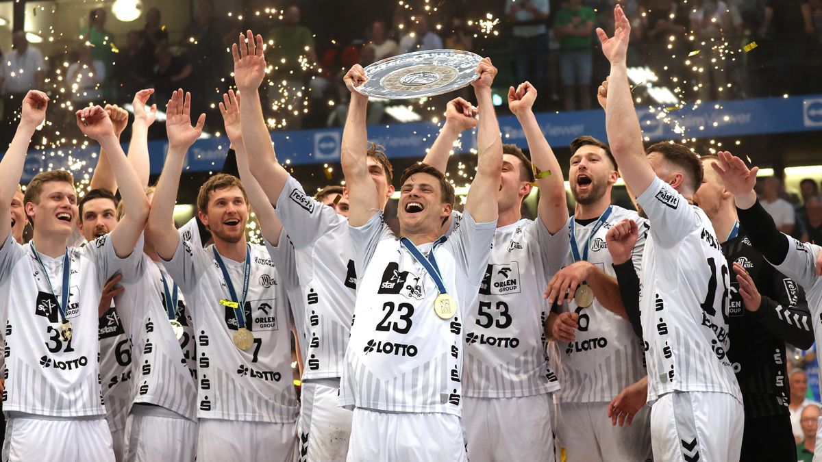 Handball-Bundesliga THW Kiel krönt sich mit Sieg gegen Frisch Auf Göppingen zum Deutschen Meister
