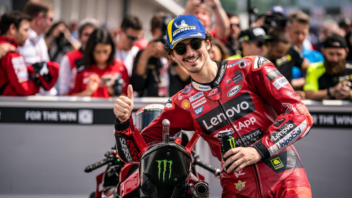 Ducatis Francesco Bagnaia scores second consecutive pole for German MotoGP at the Sachsenring