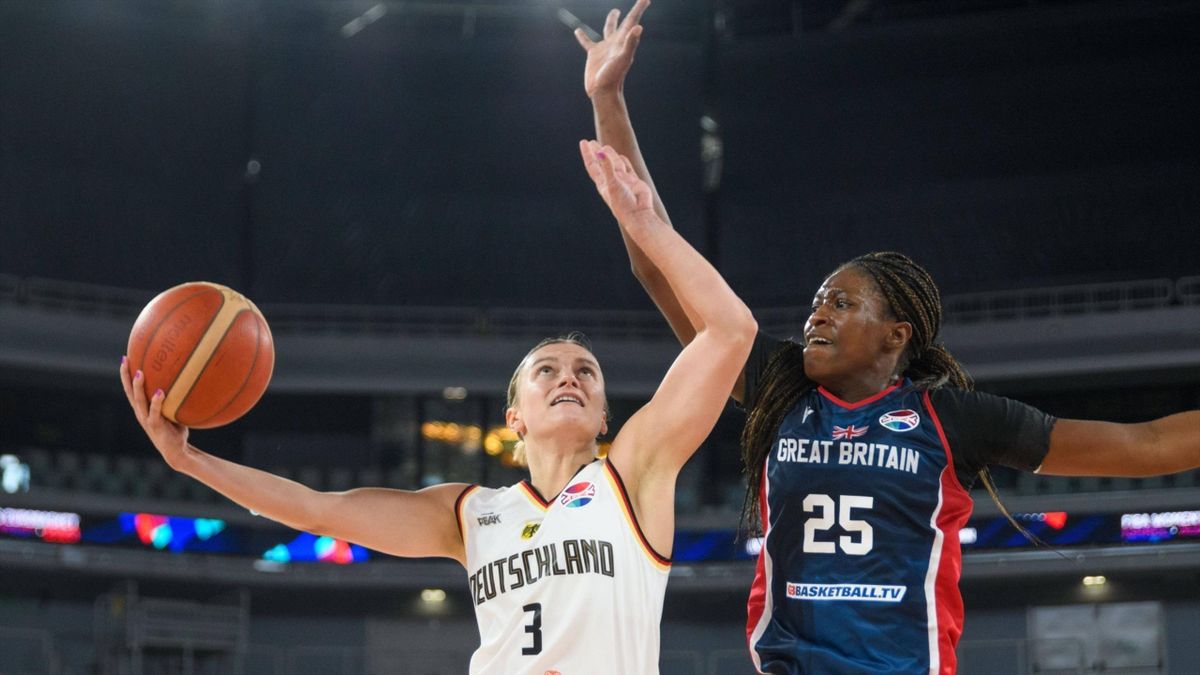 Basketball-EM DBB-Frauen nach Sieg gegen Großbritannien Gruppenzweiter - Slowakei steht Viertelfinale im Weg