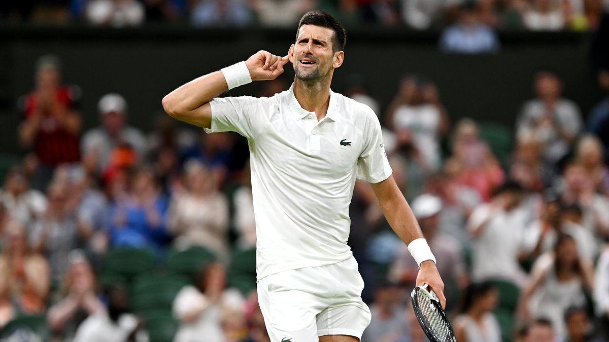 Wimbledon Novak Djokovic überrollt Stan Wawrinka auf dem Centre Court und zieht ins Achtelfinale ein