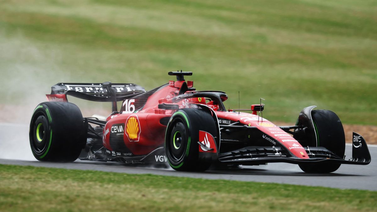 Formel 1 Silverstone Charles Leclerc im dritten Training mit Bestzeit - Max Verstappen nur Achter