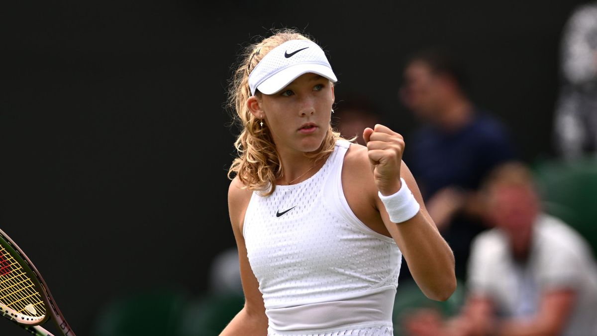 Wimbledon 2023: Mirra Andreeva hails 'amazing' Emma Raducanu, but says ...