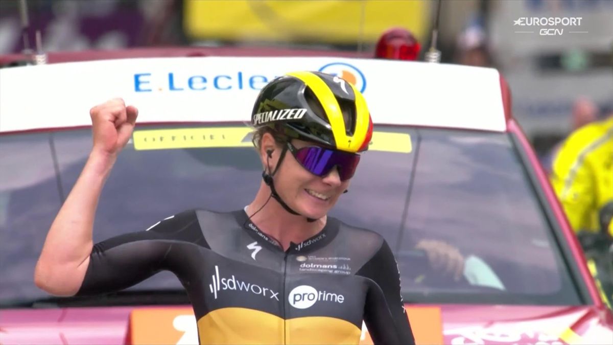 Tour De France Femmes | Live Samenvatting Etappe 1 - Lotte Kopecky Pakt  Geel Met Ruime Voorsprong - Eurosport