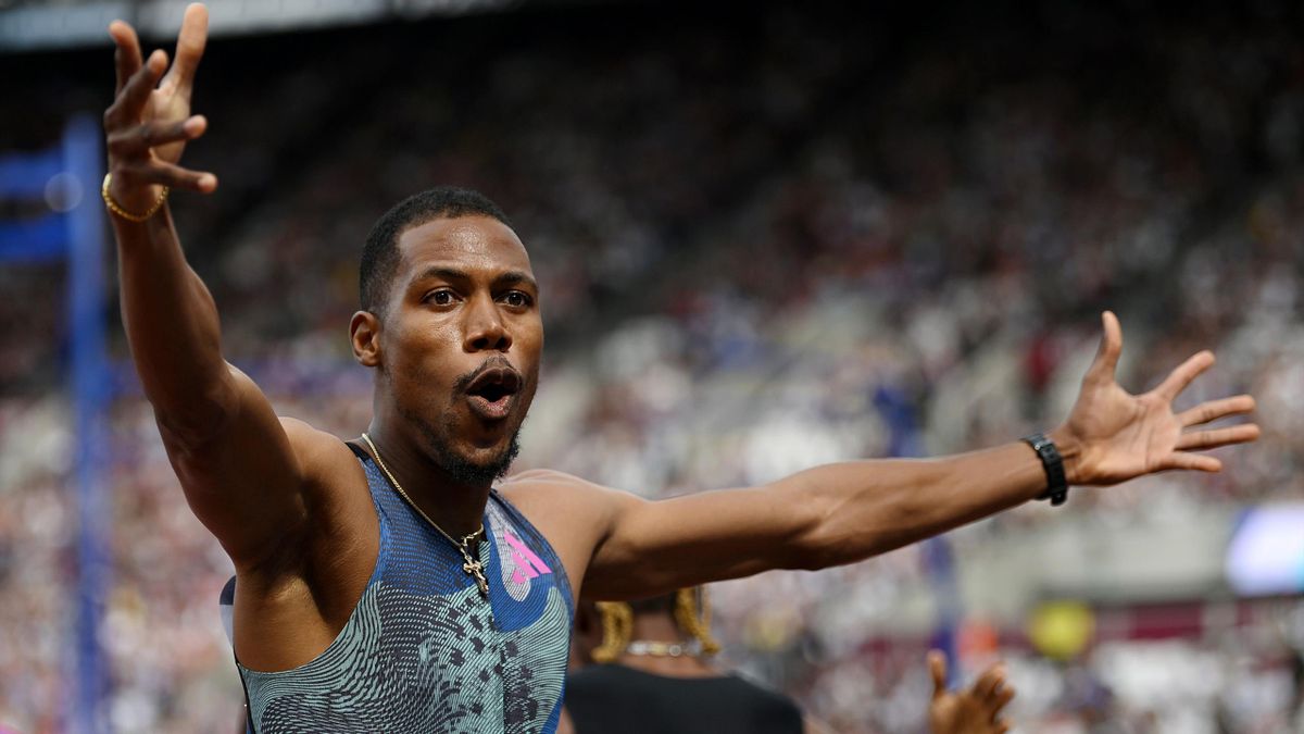 Diamond League London Zharnel Hughes breaks 30-year-old British 200m record, Dina Asher-Smith runs best time of 2023
