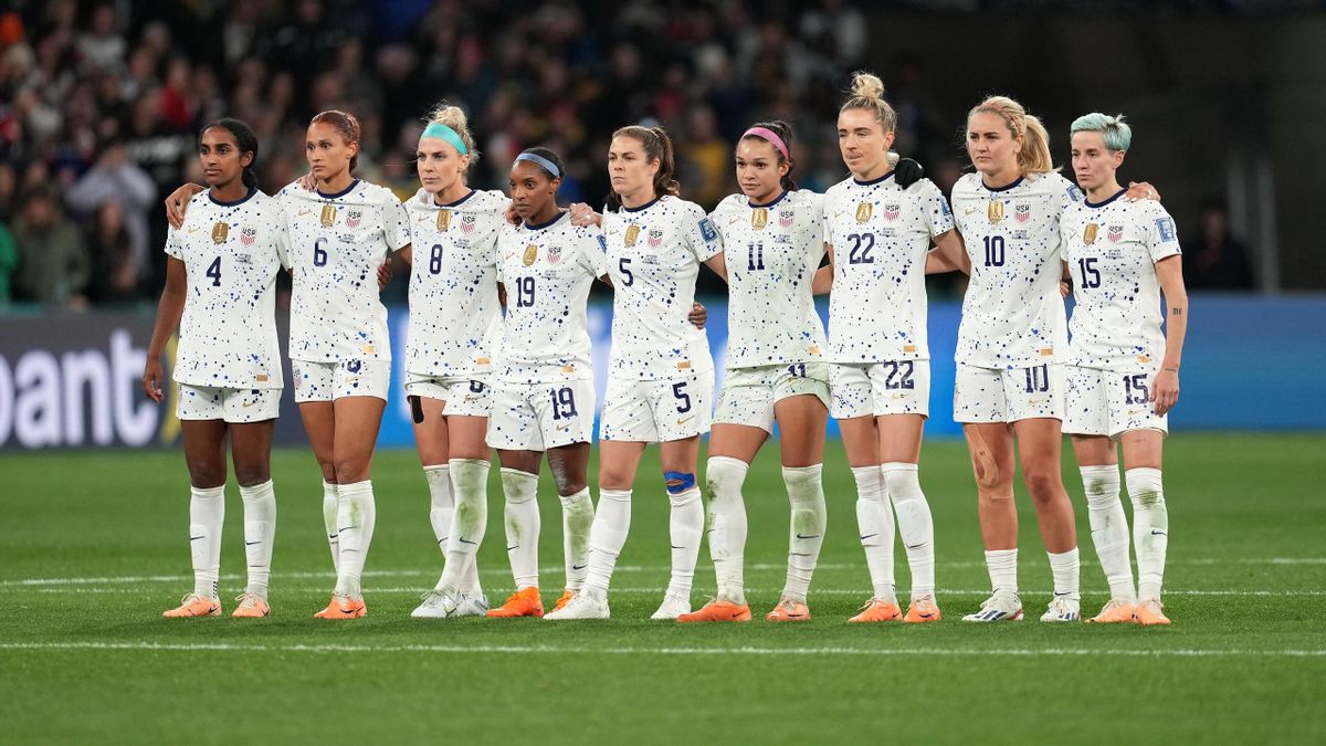 Frauen-WM 2023 Schweden bezwingt Weltmeister USA im Elfmeterschießen - auch Megan Rapinoe verschießt