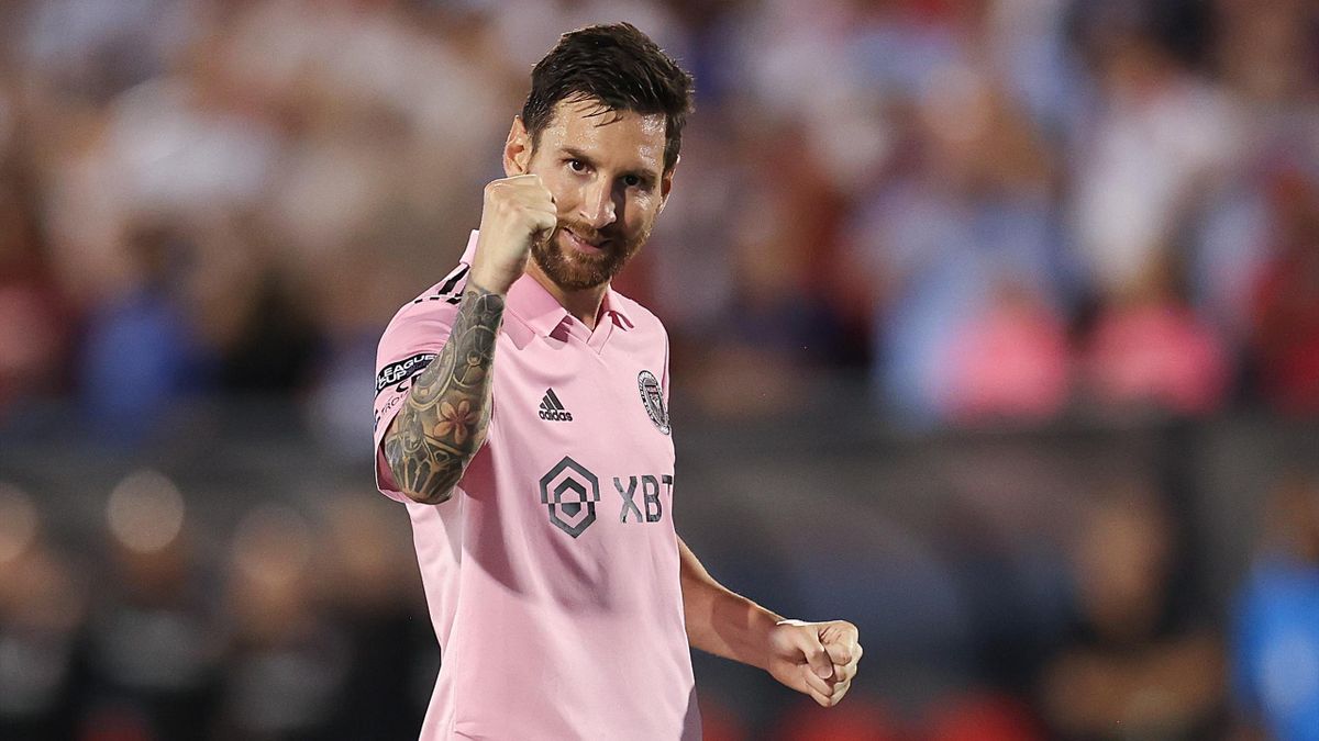 Double passeur, Lionel Messi emmène l'Inter Miami en finale de Coupe des Etats-Unis - Eurosport
