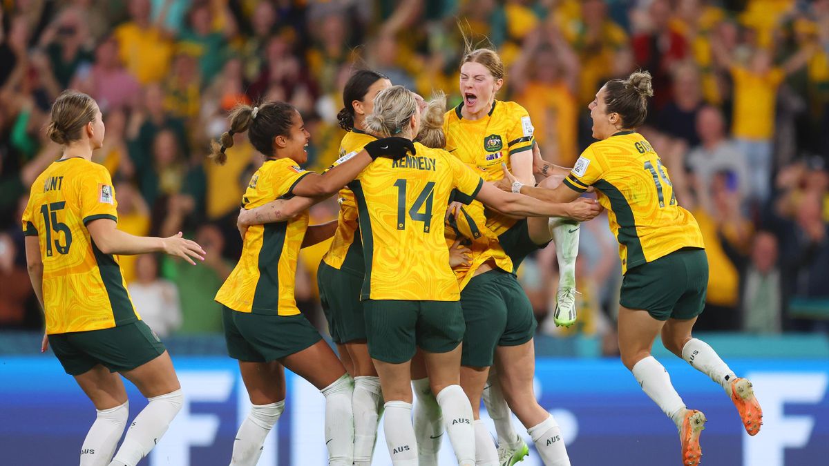 Australia p0-0 France Matildas reach first ever Womens World Cup semi-final after penalty shootout win over Les Bleues