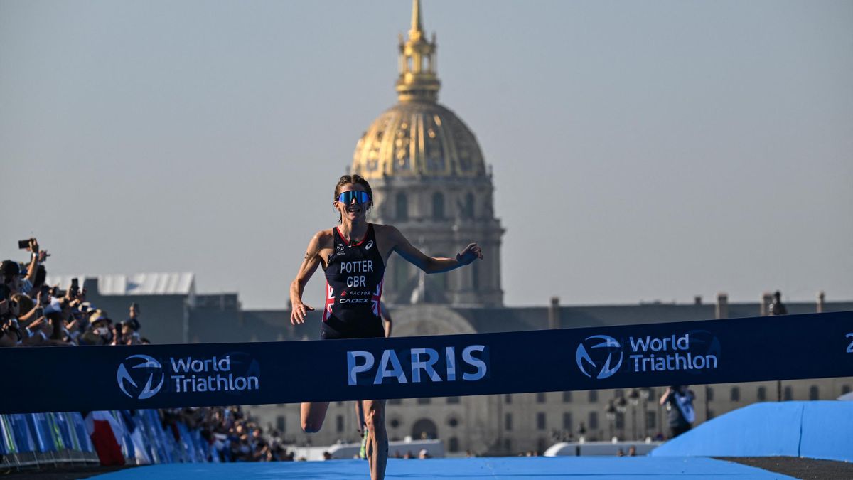 Triathlon Test event des JO 2024 de Paris Beth Potter s'impose