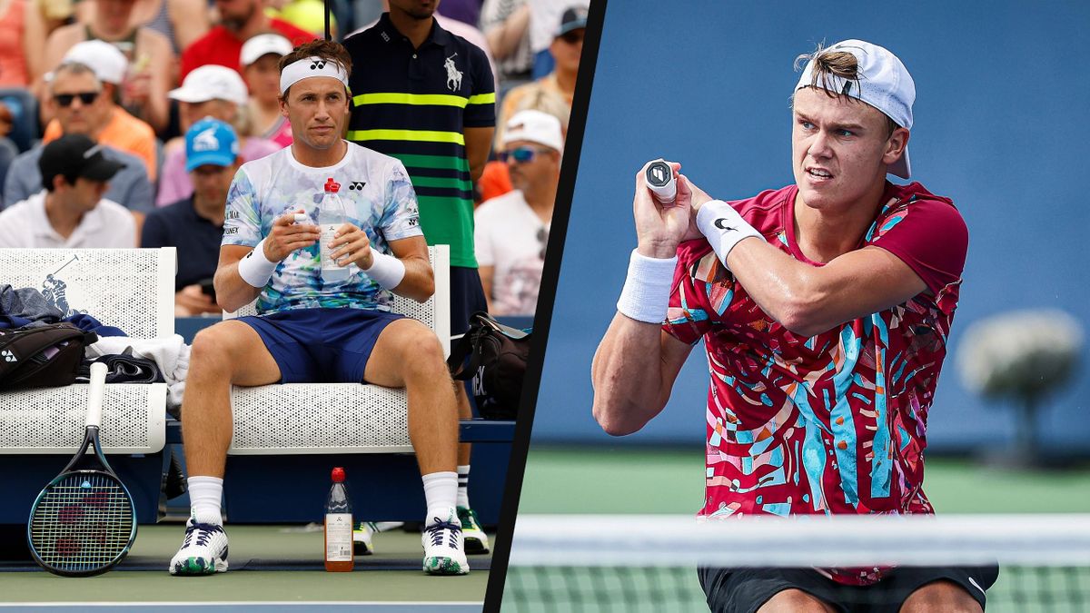 US Open 2023 - Ruud, Rune, Tsitsipas Djokovic profitiert von großem Favoritensterben in New York