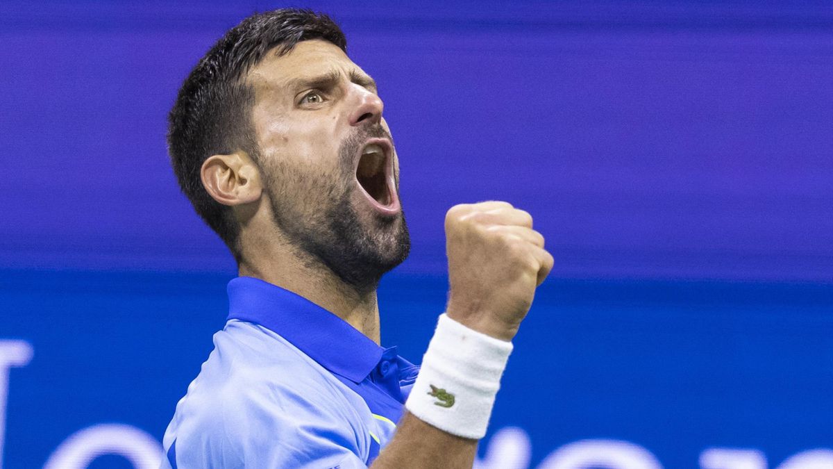 US Open Novak Djokovic zieht Kopf aus der Schlinge und holt 02-Satzrückstand gegen Landsmann Laslo Djere auf