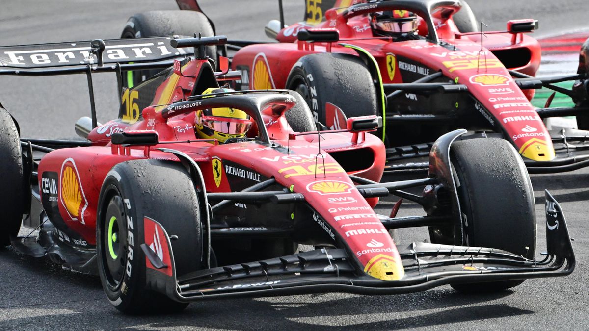 Monza-GP Ferrari-Stars Leclerc und Sainz bieten