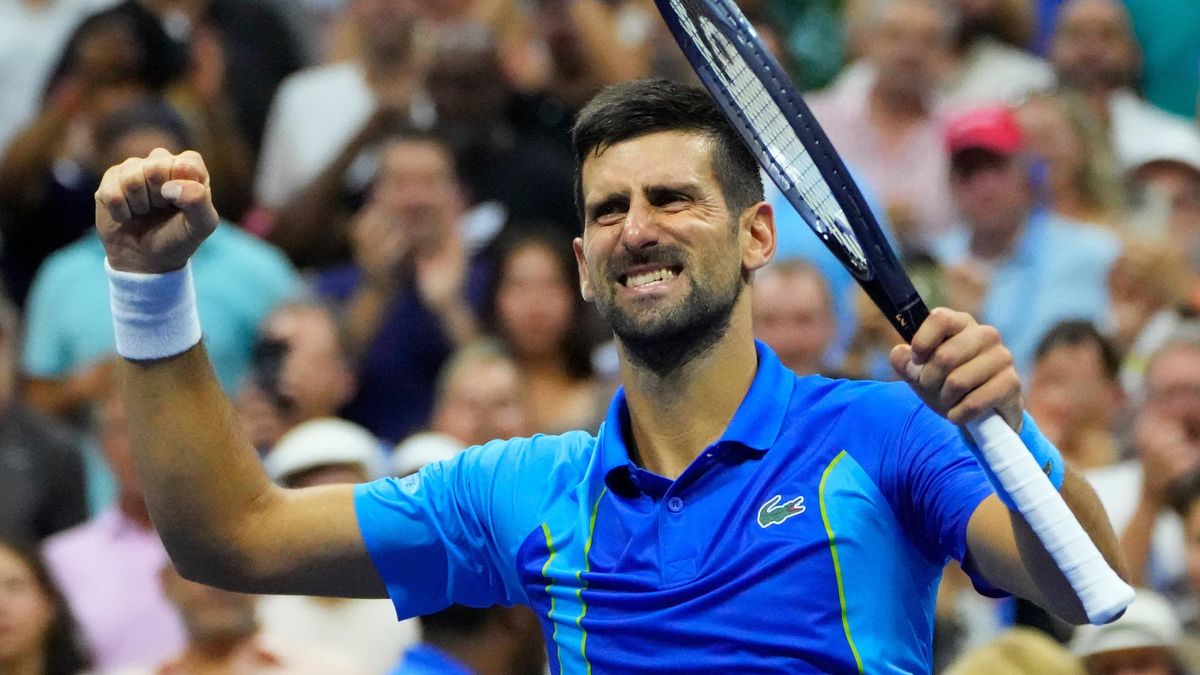 US Open 2023 Novak Djokovic stürmt ins Viertelfinale - Rekord-Grand-Slam-Champion erreicht neuen Meilenstein