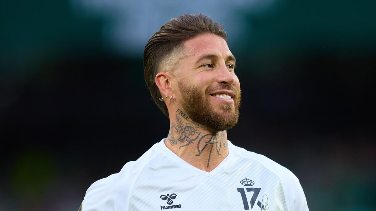KYIV, UKRAINE - MAY 26, 2018: Sergio Ramos with Son of Real Madrid  Celebrate the Victory in the Final of the UEFA Champions Editorial  Photography - Image of league, competition: 119074727