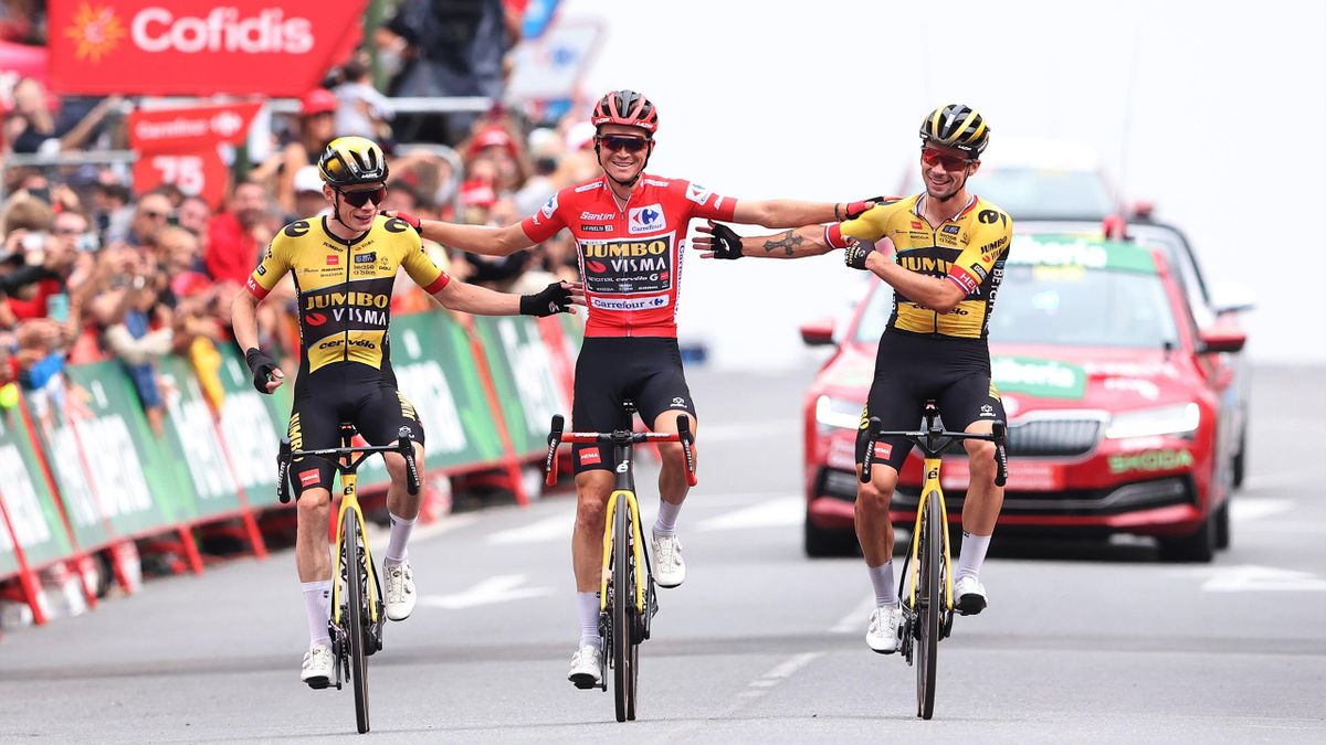 Vuelta a Espana 2023 Wout Poels denies Remco Evenepoel in thrilling sprint as Sepp Kuss closes in on Grand Tour title
