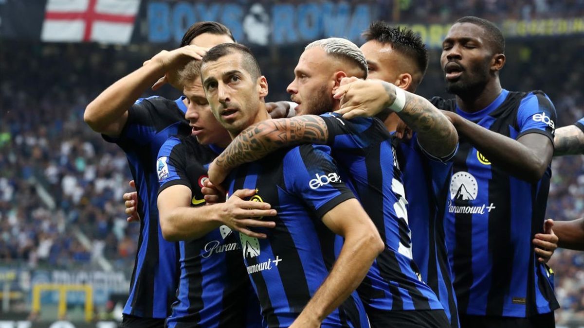 Inter 5-1 AC Milan: Henrikh Mkhitaryan strikes twice as Nerazzurri hammer rivals to claim derby bragging rights - Eurosport