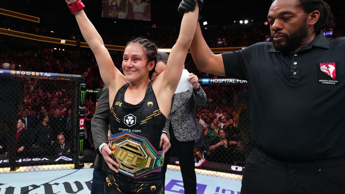 Alexa Grasso retains UFC flyweight title after split draw with