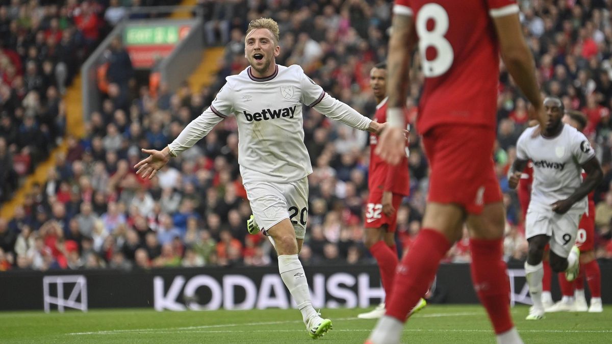 Liverpool 31 West Ham Darwin Nunez helps Reds to Premier League