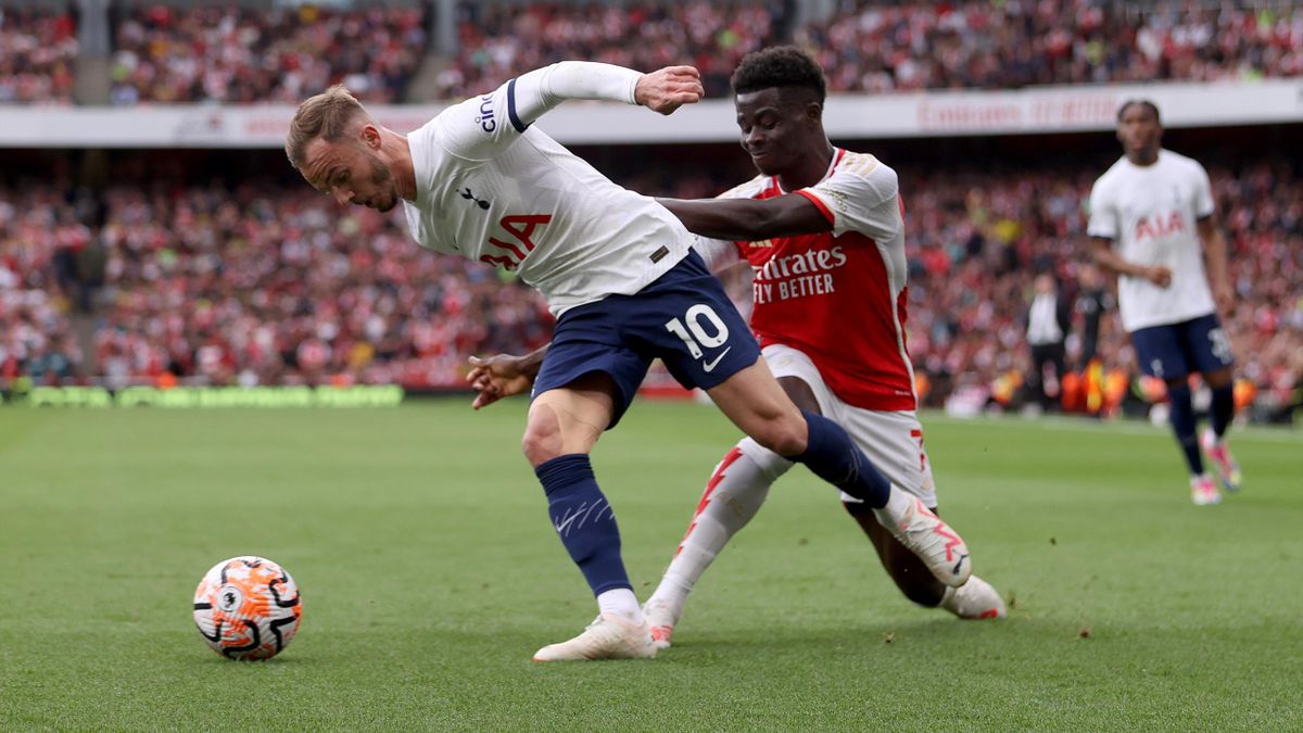 Premier League / Arsenal et Tottenham s'accrochent dans un derby animé -  Eurosport