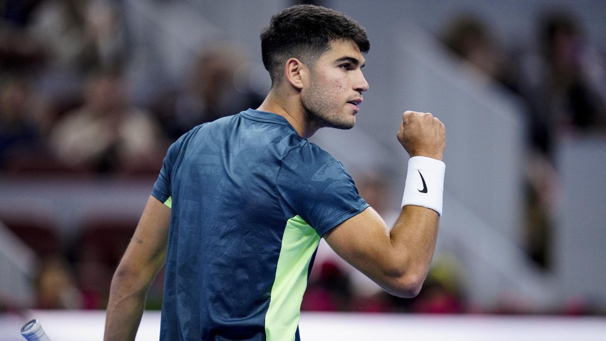 Carlos Alcaraz overcomes Yannick Hanfmann, Cameron Norrie knocked out by Andrey Rublev in China Open first round