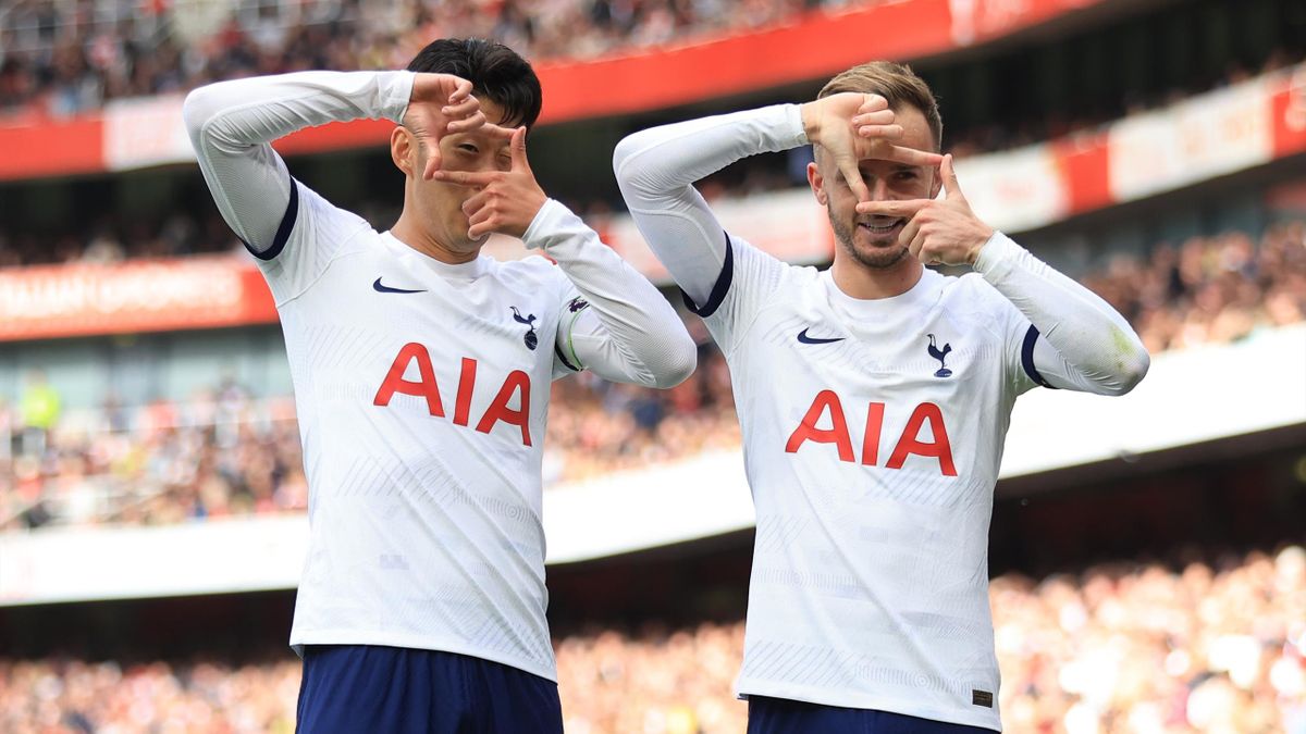 Luton Town 0-1 Tottenham: Micky van de Ven scores as 10-man Spurs