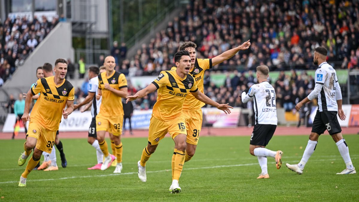 Dynamo Dresden siegt im Spitzenspiel beim SSV Ulm 1846 und übernimmt Tabellenführung